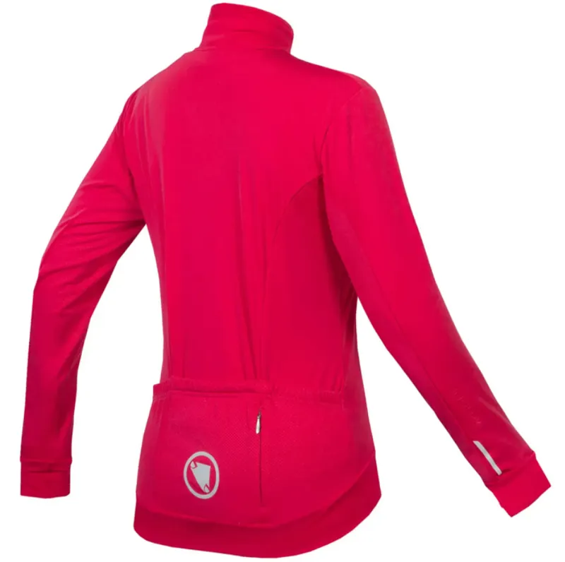 Endura Women's Xtract Roubaix L/S Jersey Berry-1